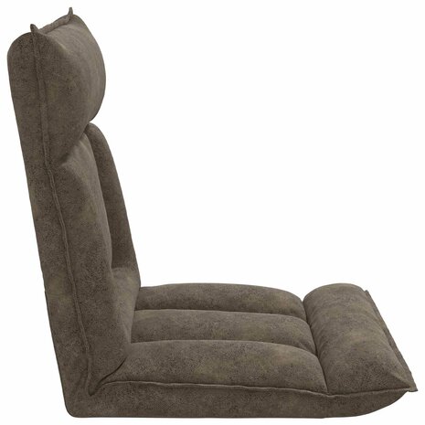 Vloerstoel Donkergrijs 55 x 61 x 70 cm Stof 5