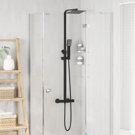 Thermostatisch Douchesysteem Set Messing en Roestvrij staal 3