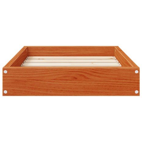 Hondenbed Wasbruin 51,5 x 44 x 9 cm Massief Vurenhout 6