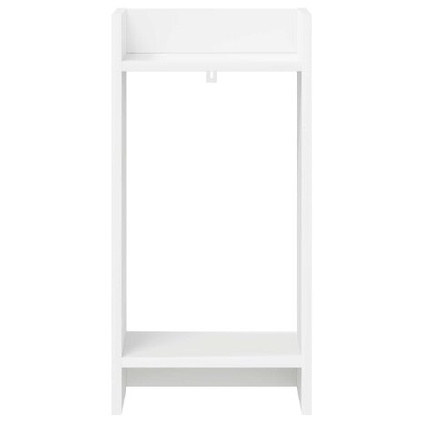 Plantenstandaard Wit 30 x 30 x 60 cm Geconstrueerd hout 4