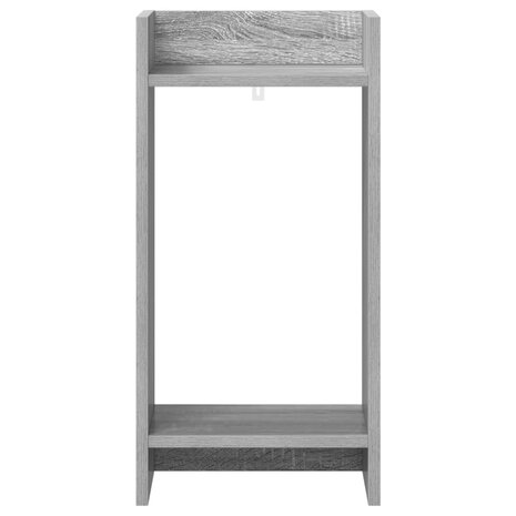 Plantenstandaard met plank Grijze Sonoma 30 x 30 x 60 cm 4
