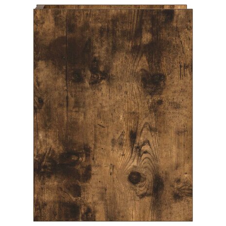 Plantenstandaard met plank Gerookte Eik 30 x 30 x 40 cm 5