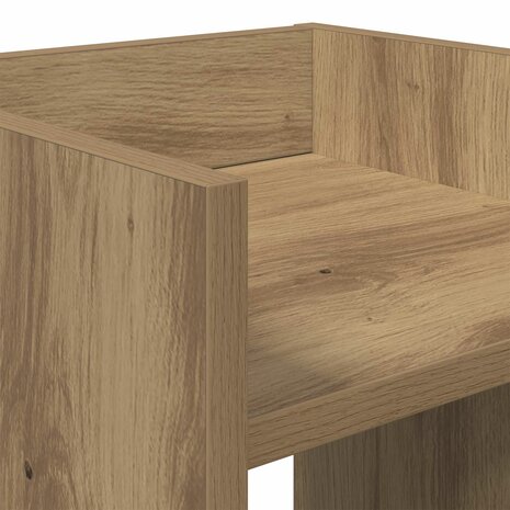 Plantenstandaard Artisan Eik 30 x 30 x 40 cm Geconstrueerd hout 7