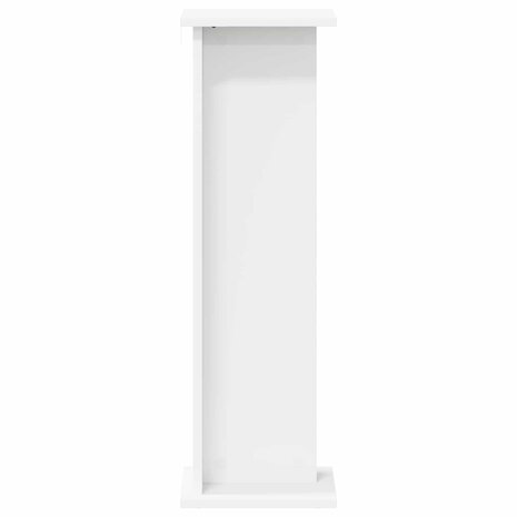 Plantenstandaard Wit 25 x 25,5 x 80,5 cm Geconstrueerd hout 5