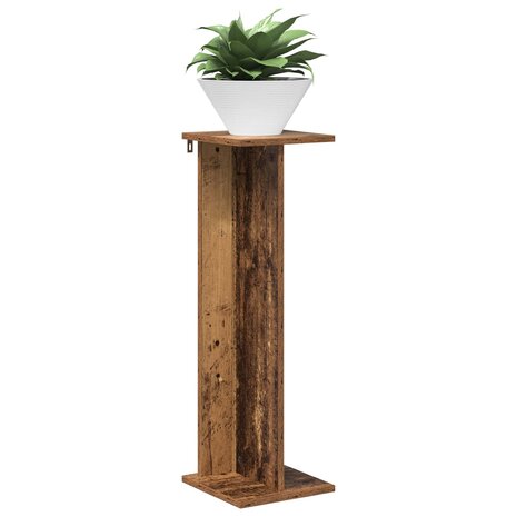 Plantenstandaard Oudhout 25 x 25,5 x 80,5 cm Geconstrueerd hout 3