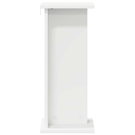 Plantenstandaard Wit 25 x 25,5 x 60,5 cm Geconstrueerd hout 5