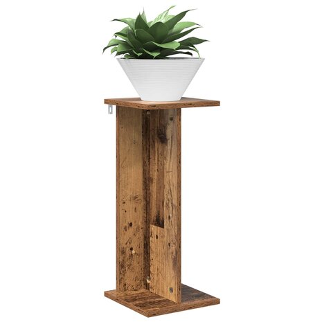 Plantenstandaard Oudhout 25 x 25,5 x 60,5 cm Geconstrueerd hout 3