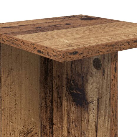 Plantenstandaard Oudhout 25 x 25,5 x 60,5 cm Geconstrueerd hout 7