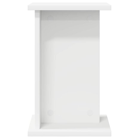 Plantenstandaard Wit 25 x 25,5 x 40,5 cm Geconstrueerd hout 5