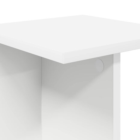 Plantenstandaard Wit 25 x 25,5 x 40,5 cm Geconstrueerd hout 7