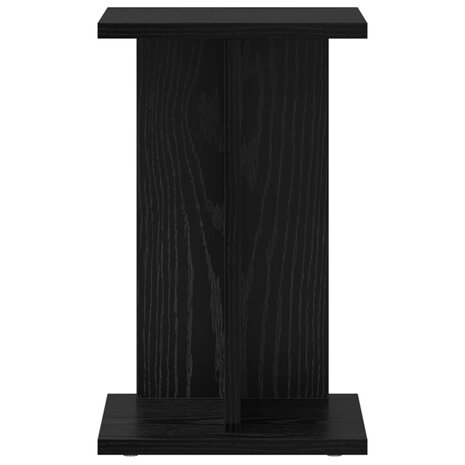 Plantenstandaard 2 pcs Zwarte Eik 25 x 25,5 x 40,5 cm 5
