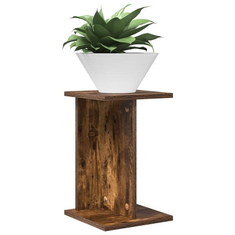 Plantenstandaard Gerookte Eik 25 x 25,5 x 40,5 cm 3