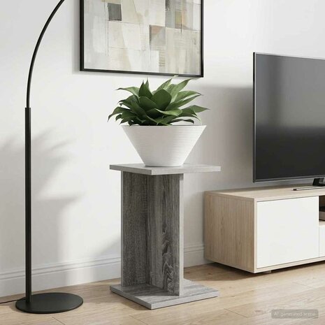 Plantenstandaard Grijze Sonoma 25 x 25,5 x 40,5 cm 1