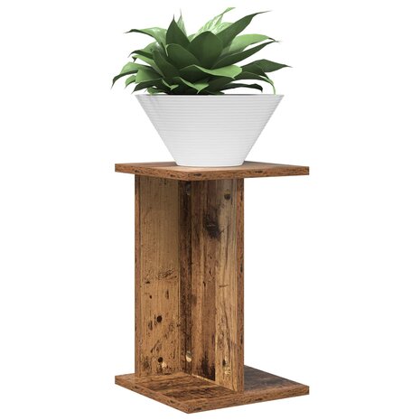 Plantenstandaard Oudhout 25 x 25,5 x 40,5 cm Geconstrueerd hout 3