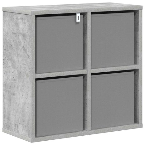Dressoir met lade Beton Grijs 49,5 x 22 x 47 cm 8