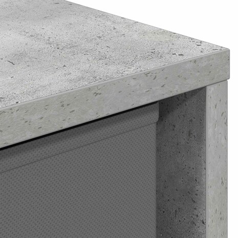 Dressoir met lade Beton Grijs 49,5 x 22 x 47 cm 9
