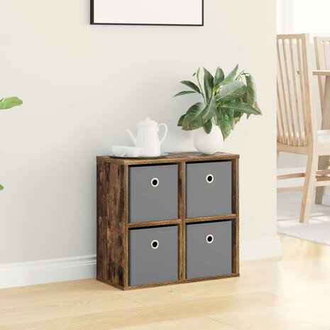 Dressoir met lade Gerookt eiken 49,5 x 22 x 47 cm 4