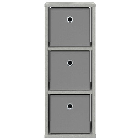 Dressoir met lade Beton Grijs 25,5 x 22 x 69,5 cm 4