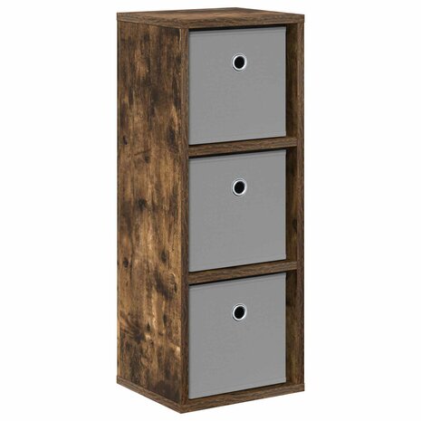 Dressoir met lade Gerookt eiken 25,5 x 22 x 69,5 cm 2