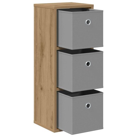 Dressoir met lade Artisan Eiken 25,5 x 22 x 69,5 cm 4