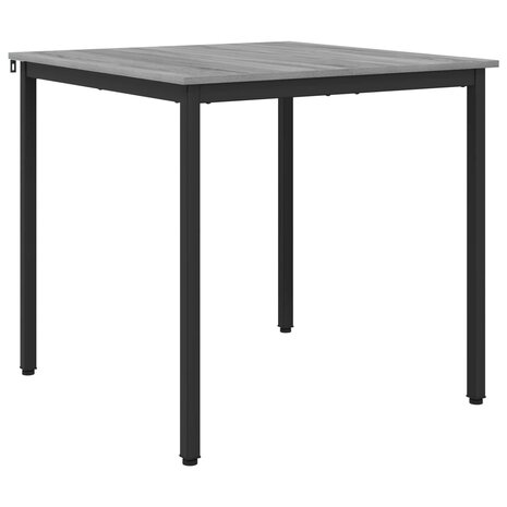 Eettafels 80 x 80 x 75 cm METAAL 2