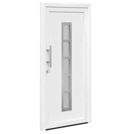Voordeur Wit 88 x 200 cm PVC 5