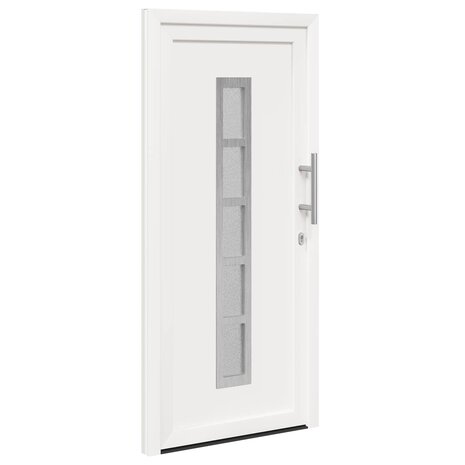 Voordeur Wit 88 x 200 cm PVC 5