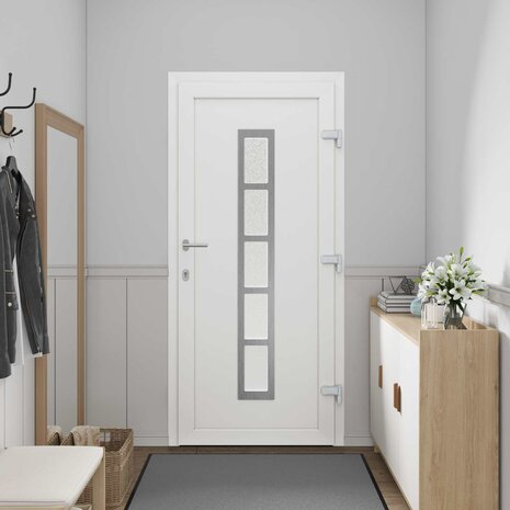 Voordeur Wit 98 x 200 cm PVC 3
