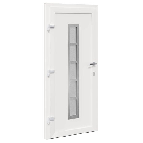 Voordeur Antracietkleurig 98 x 200 cm PVC 10
