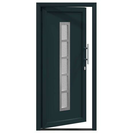 Voordeur Antracietkleurig 98 x 208 cm PVC 6