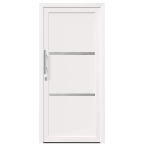 Voordeur Wit 98 x 200 cm PVC 7