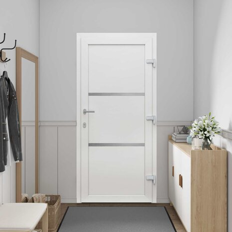 Voordeur Wit 88 x 200 cm PVC 3