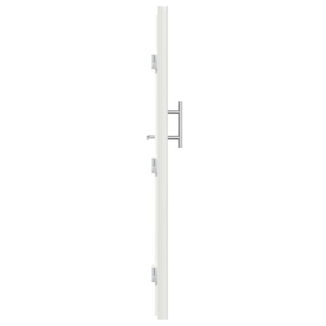 Voordeur Wit 88 x 200 cm PVC 9