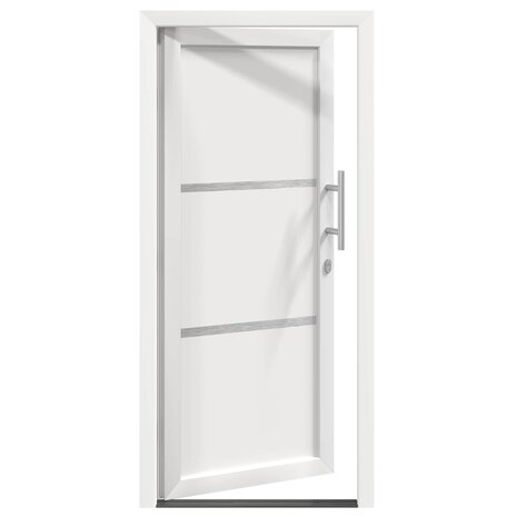 Voordeur Wit 98 x 208 cm PVC 6