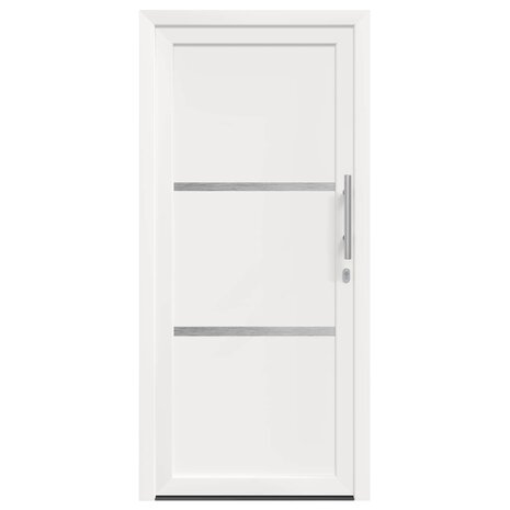 Voordeur Wit 98 x 208 cm PVC 7
