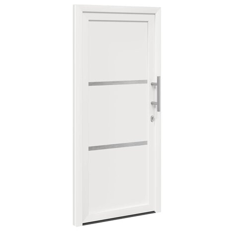 Voordeur Wit 108 x 208 cm PVC 5