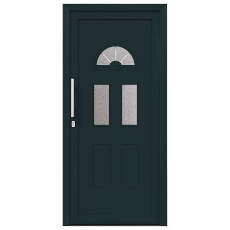 Voordeur Antracietkleurig 88 x 200 cm PVC 7