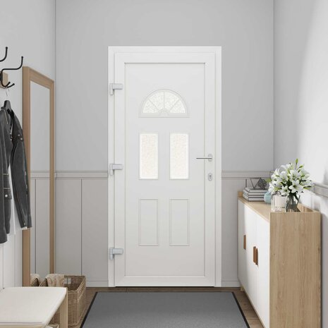Voordeur Antracietkleurig 110 x 210 cm PVC 3