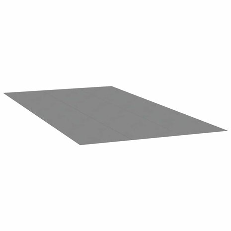 Zwembadgrondzeil 640x321 cm polyester geotextiel lichtgrijs 2