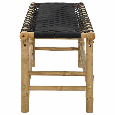 Tuinbank Naturel 110 x 38 x 40 cm Bamboe 4