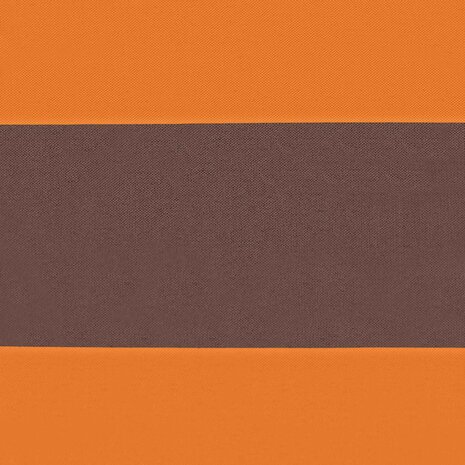 Balkonscherm Oranje en Bruin 110 x 300 cm Oxford Stof 7