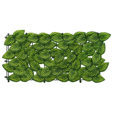 Balkonscherm met bladeren Groen en Geel 200 x 75 cm 3