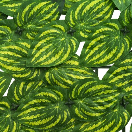 Balkonscherm met bladeren Groen en Geel 200 x 75 cm 4