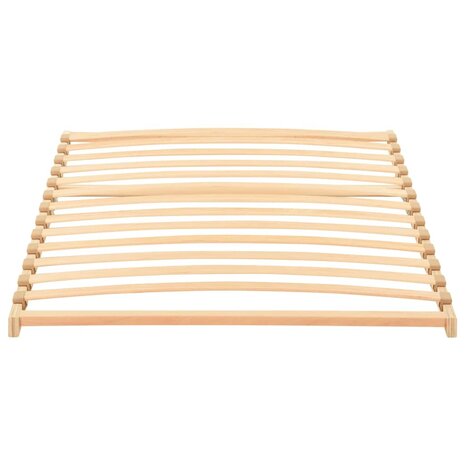 Lattenbodem Bruin 90 x 190 cm Massief beukenhout 2