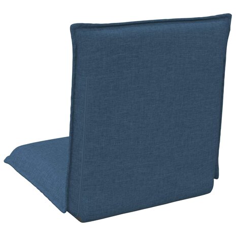 Vloerstoel Blauw 54 x 64 x 59 cm Stof 6