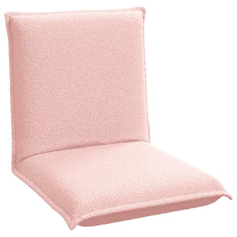 Vloerstoel Roze 54 x 64 x 59 cm Schapenstof 2