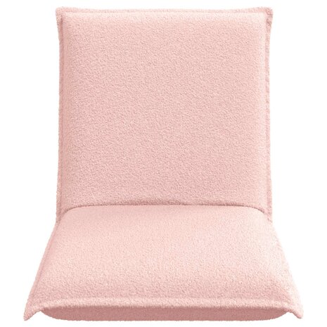 Vloerstoel Roze 54 x 64 x 59 cm Schapenstof 4