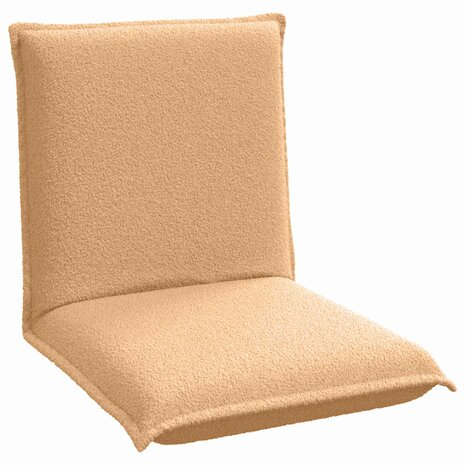 Vloerstoel Beige 54 x 64 x 59 cm Schapenstof 2