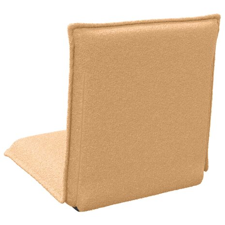 Vloerstoel Beige 54 x 64 x 59 cm Schapenstof 6