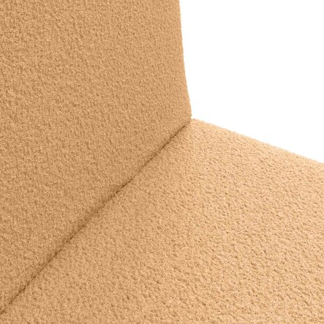 Vloerstoel Beige 54 x 64 x 59 cm Schapenstof 7